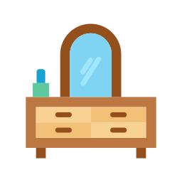 Dressing table icon