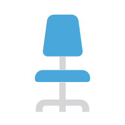 Office chair icon