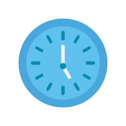 Wall clock icon