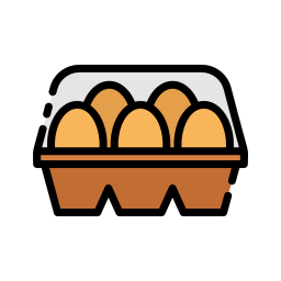 Egg carton icon