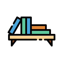 Book shelf icon