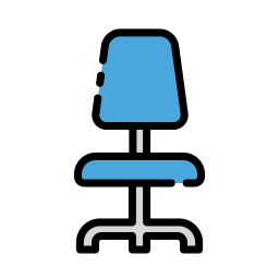 Office chair icon