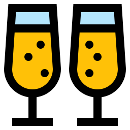 champagnerglas icon