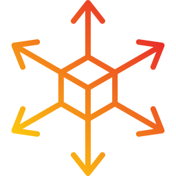 distribution Icône