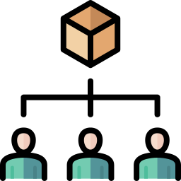 estrutura de organização Ícone