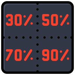 Discount voucher icon