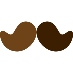 moustache Icône