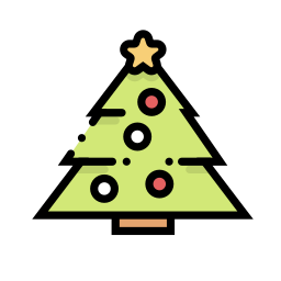 Christmas tree icon