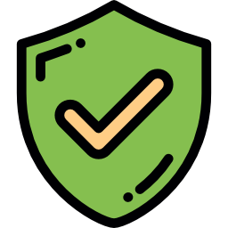 Secure shield icon