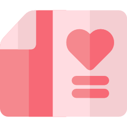 Wedding invitation icon