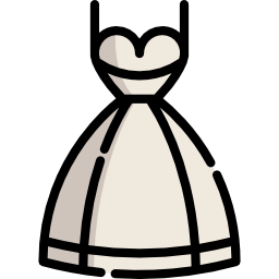 Wedding dress icon