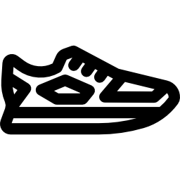 Running shoes icon