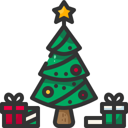 Christmas tree icon