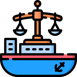 Maritime laws icon