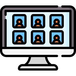 Video conference icon