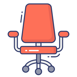 Office chair icon