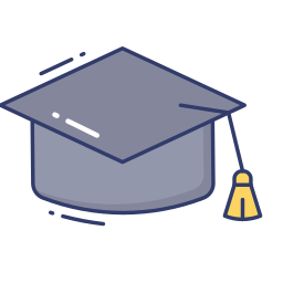 Graduation cap icon