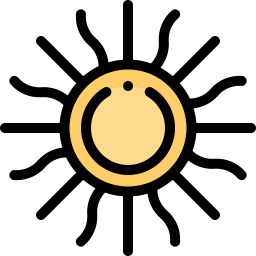 Sun icon