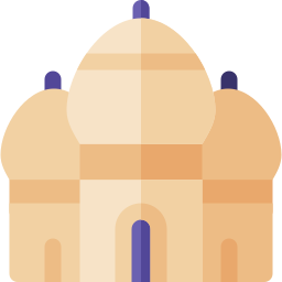 taj mahal icon