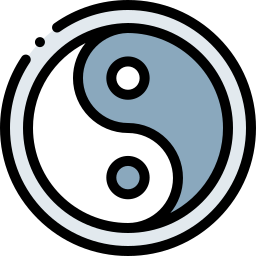 yin yang Ícone