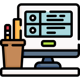 Online learning icon