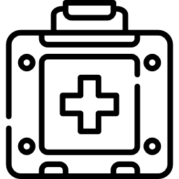 First aid kit icon