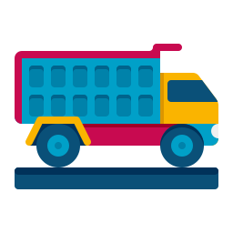 Dump truck icon