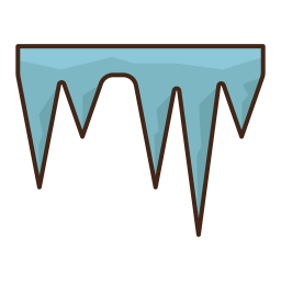 la glace Icône