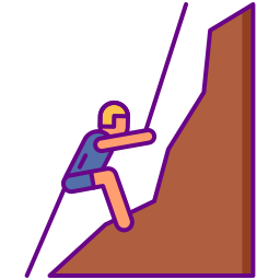 Climbing icon