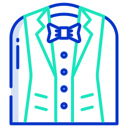 Groom suit icon