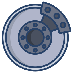 Disc brake icon