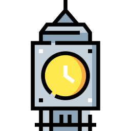 Clock tower icon