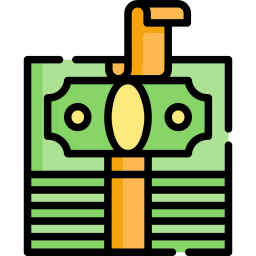 Money stack icon