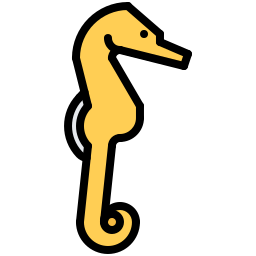 Sea horse icon