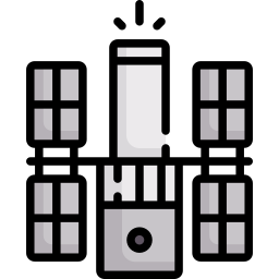 télescope Icône