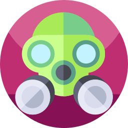 Gas mask icon