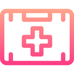 First aid kit icon