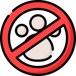 No pets icon