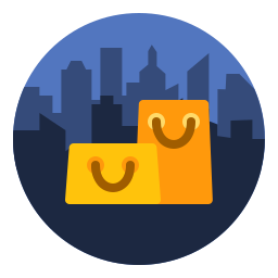 Shopping bag icon