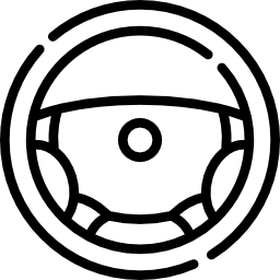 Steering wheel icon