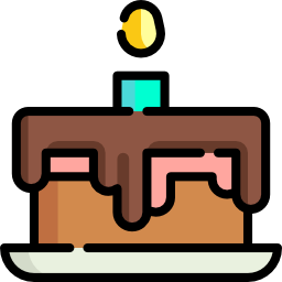 Birthday cake icon