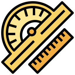 Protractor icon