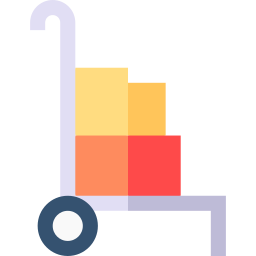 Delivery cart icon