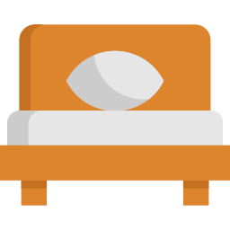 Single bed icon