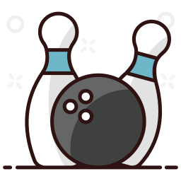 Bowling game icon