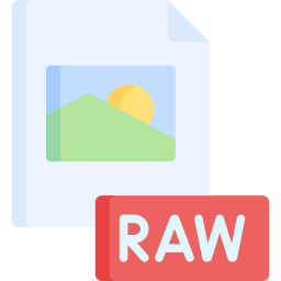 Raw file icon