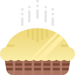 Pumpkin pie icon