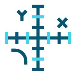 Coordinate axes icon