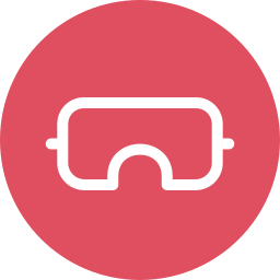 Ski goggles icon