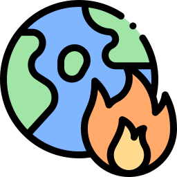 Climate change icon